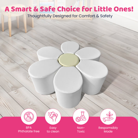 Soft Play  7 -Sections Flower Seat