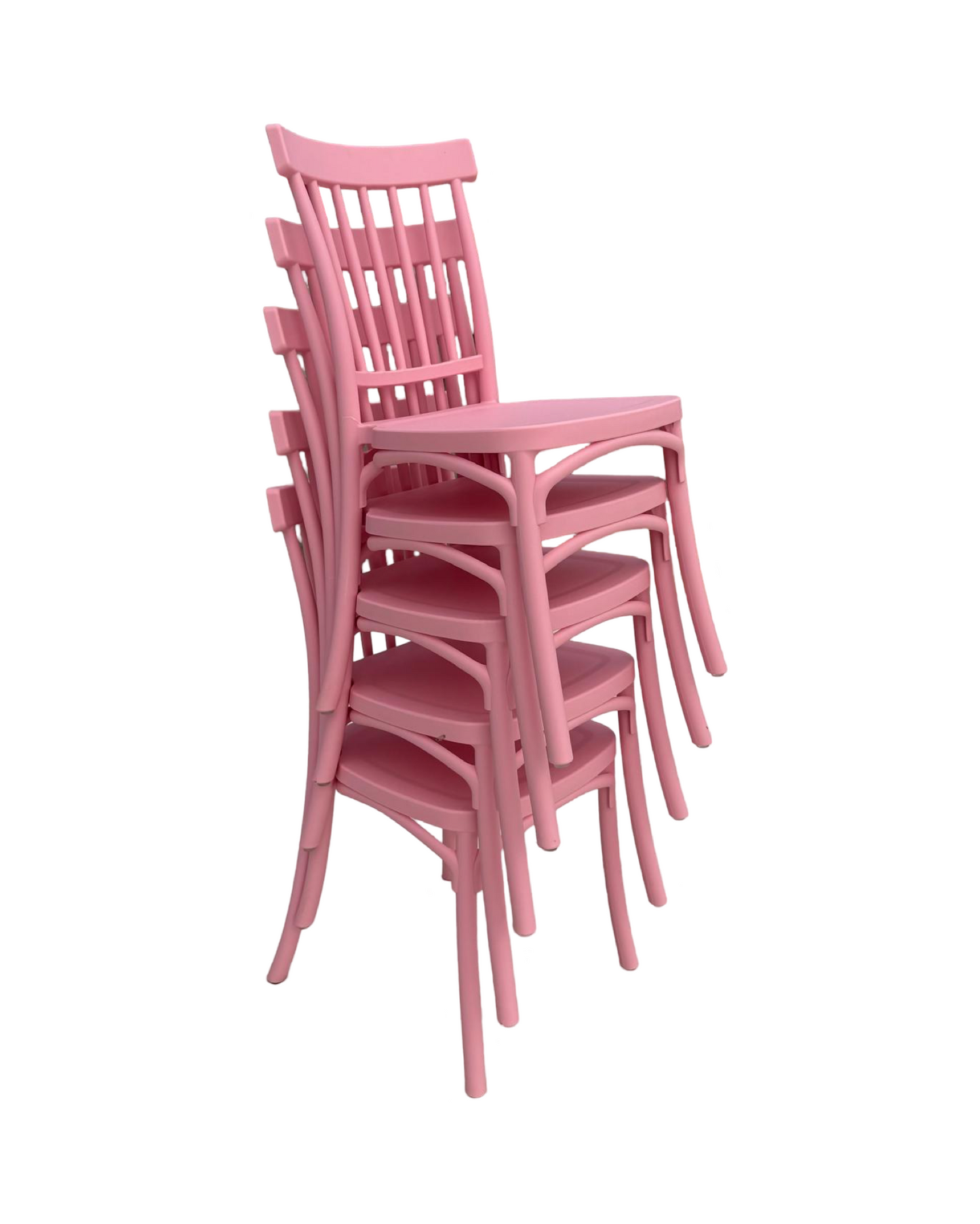 5 - Small Plastic Chairs 12" x 12" x 23"