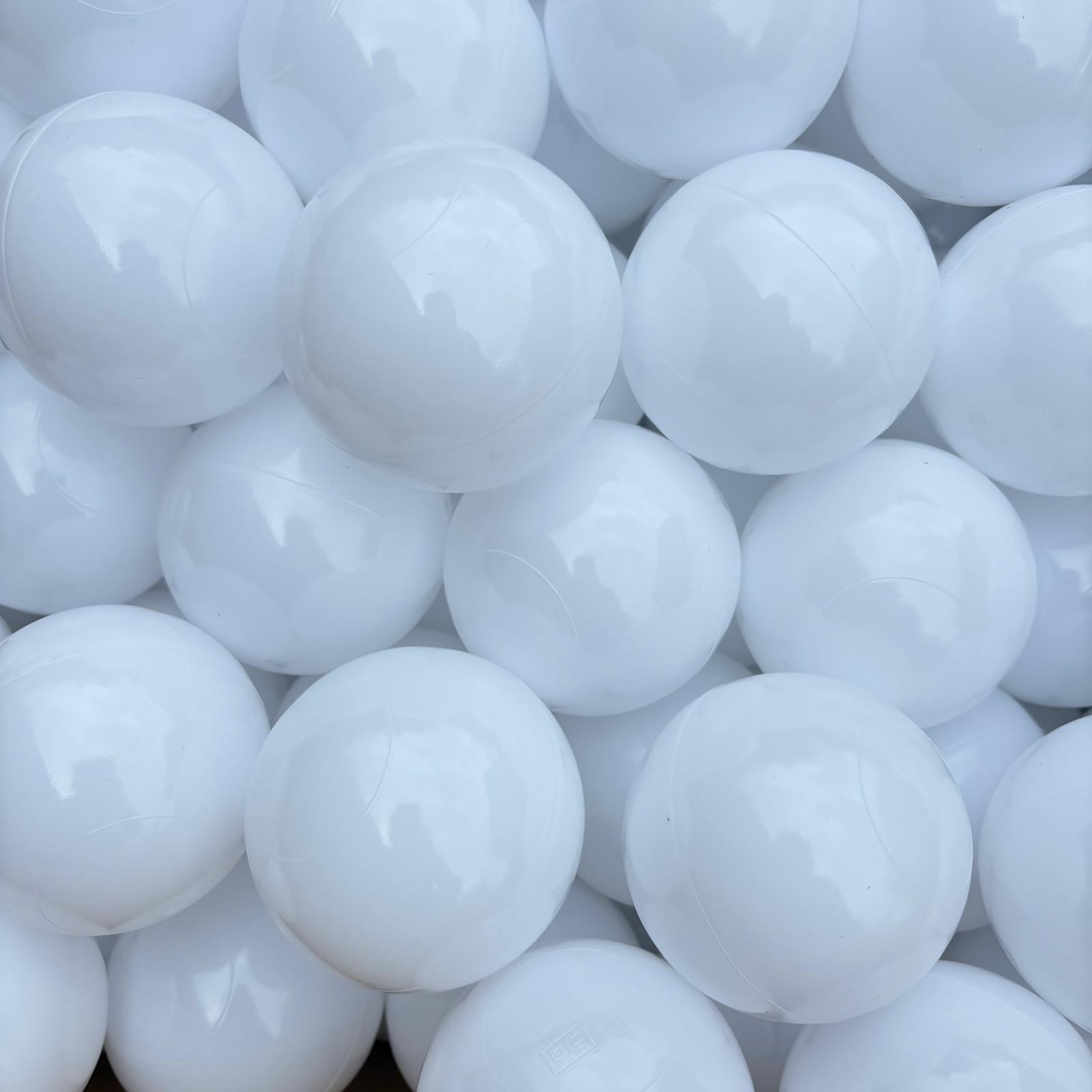 Balls for Ball Pit Commercial Jumbo 3” (8cm) Diameter, 10g Each (large)