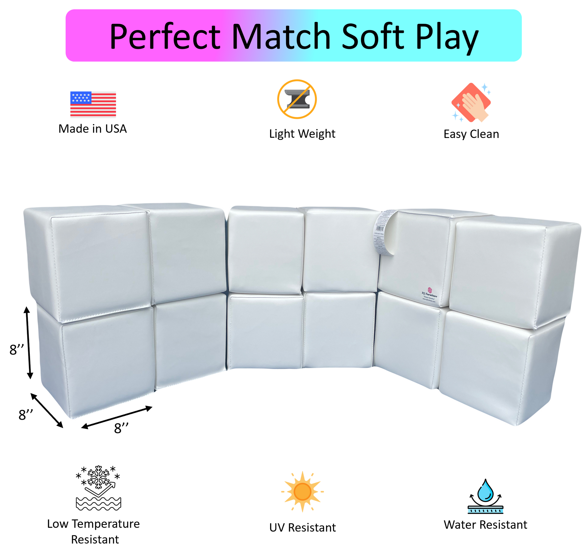 Soft Play - 12- Soft Cubes 
