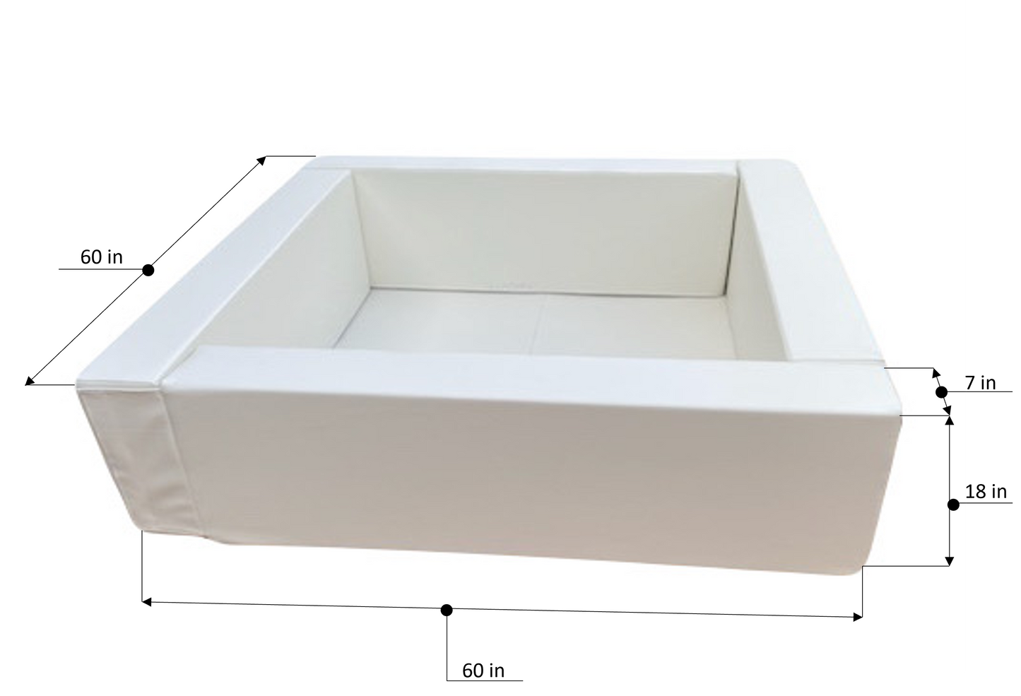 Soft Play - Ball Pit ( 5' x 5' x 18")