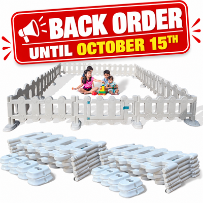 Area 10ft x 10ft Plastic Gate and Fences