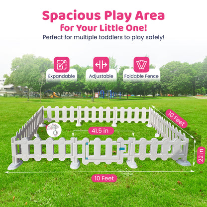 Area 10ft x 10ft Plastic Gate and Fences
