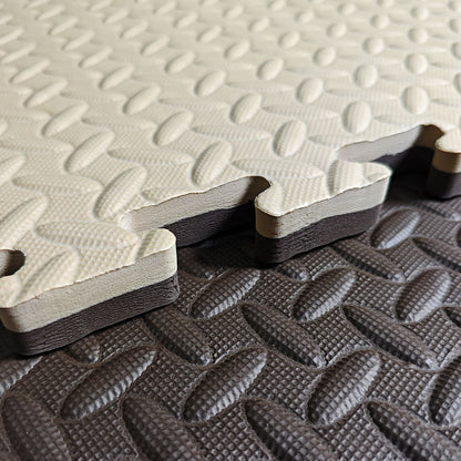 Soft Play - Pack of Five Reversible Big EVA Mats 3ft x 3ft x 0.75" Each