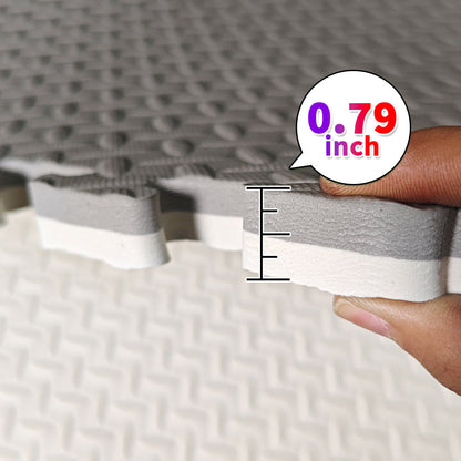Soft Play - Pack of Five Reversible Big EVA Mats 3ft x 3ft x 0.75" Each