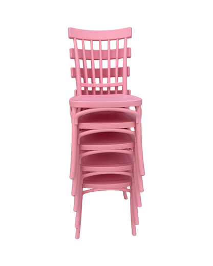 5 - Small Plastic Chairs 12" x 12" x 23"