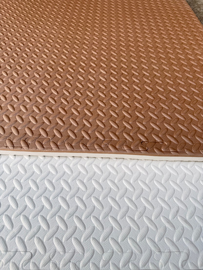 Soft Play - Pack of SIX Reversible Big EVA Mats 3ft x 3ft x 0.75" Each