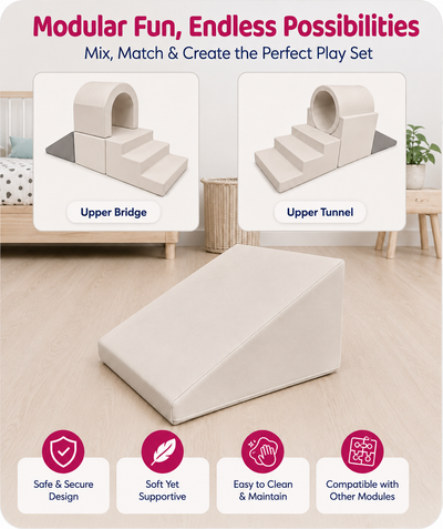 Soft Foam Slide – Compatible with Upper Bridge & Upper Tunnel