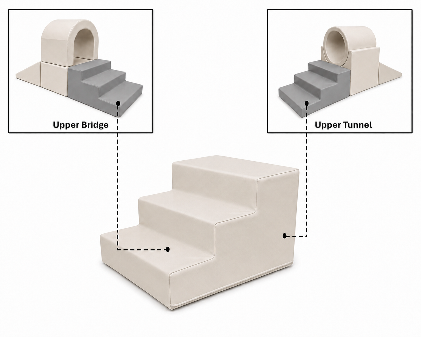 Soft Foam Stair – Compatible with Upper Bridge & Upper Tunnel