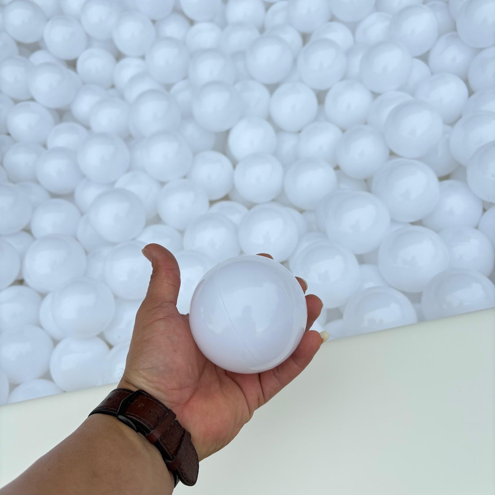 Balls for Ball Pit Commercial Jumbo 3” (8cm) Diameter, 10g Each (large)