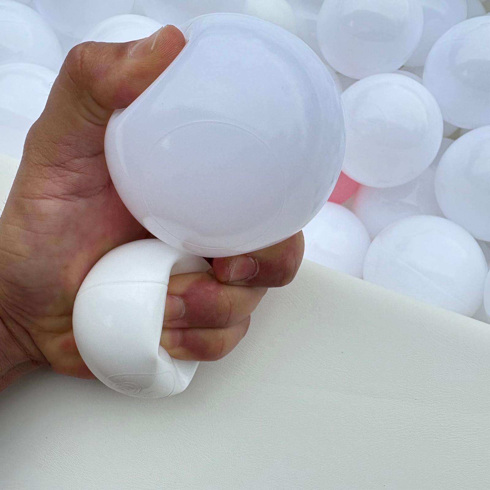 Balls for Ball Pit Commercial Jumbo 3” (8cm) Diameter, 10g Each (large)