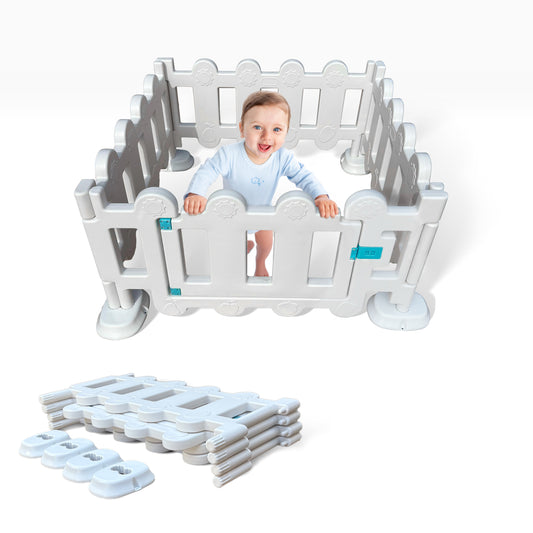 Soft Play - One Gate - 3 Fences Playpen
