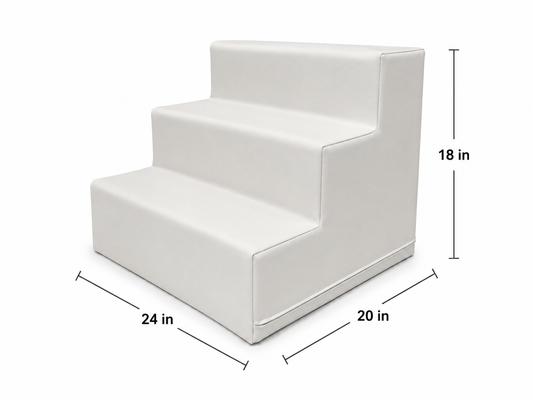 Soft Foam Stair – Compatible with Arc Tunnel , Ball Pit 5ft x 5ft x 18" & Arc Tunnel - Alone