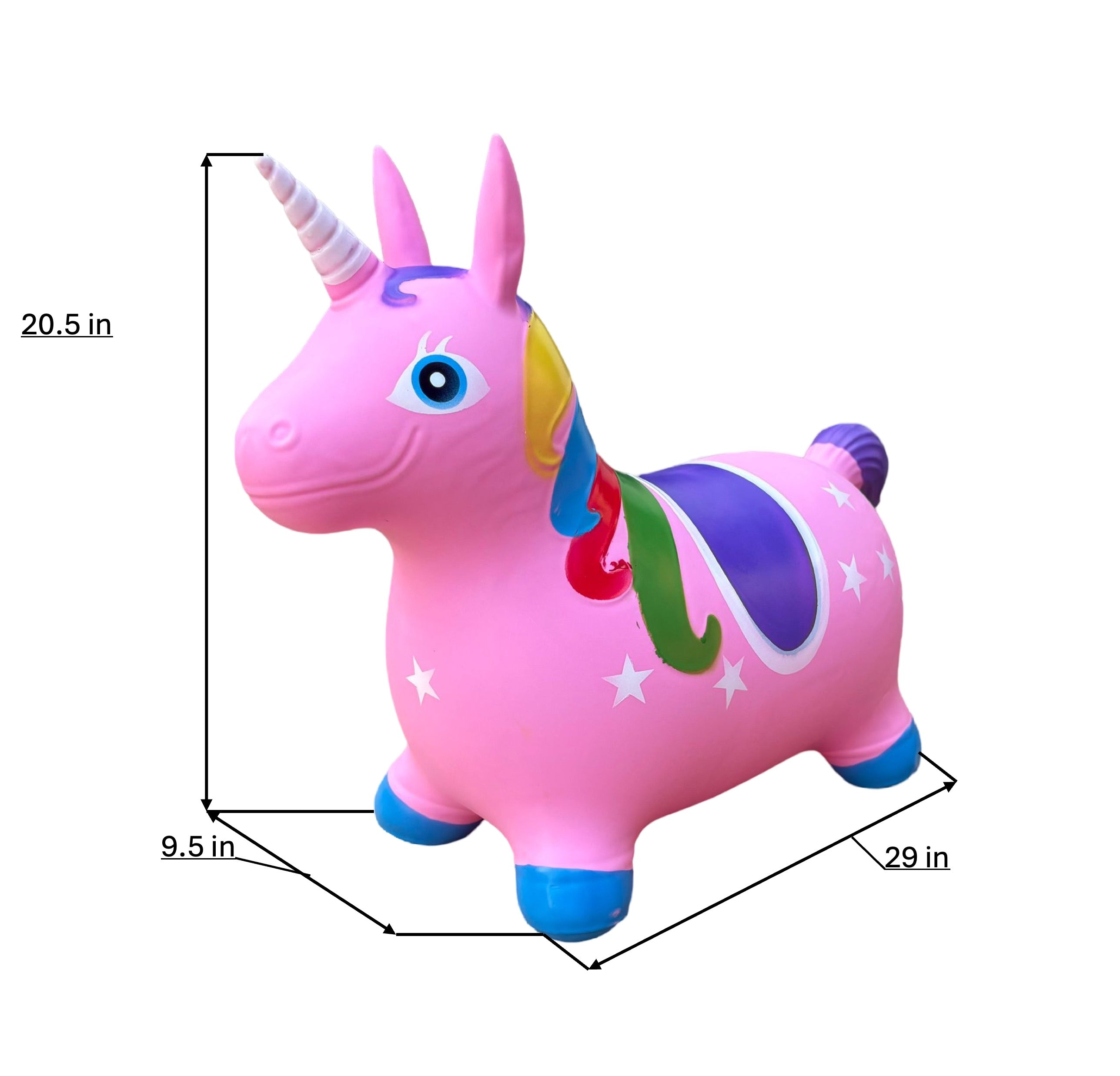 Soft Play - Bouncy Unicorn Hopper Toys