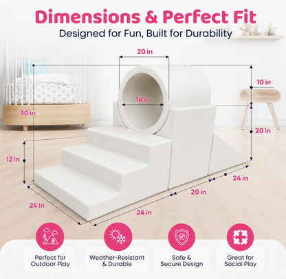Soft Play -Stair -Upper Tunnel -Slider