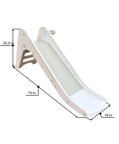 Toddler Plastic Slide (33.5" High) - Big