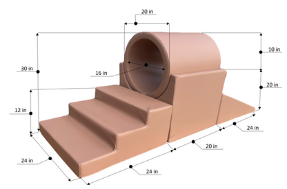 Soft Play -Stair -Upper Tunnel -Slider